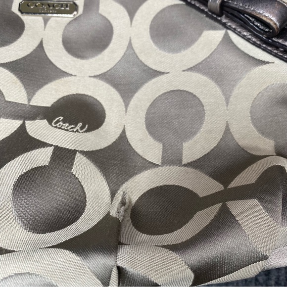 Coach Signature Logo Shoulder Bag - Picture 8 of 13